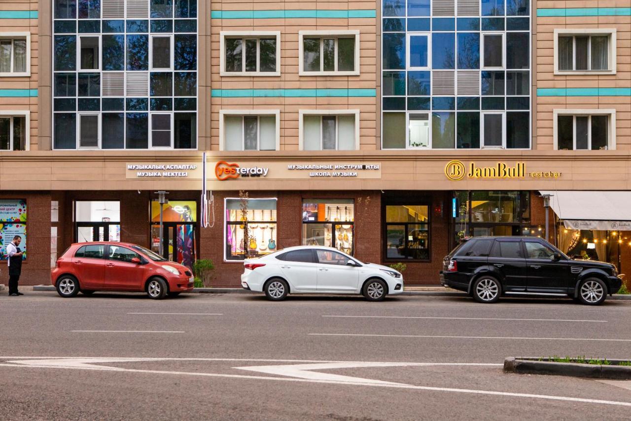 Уютная Студия С Видом На Горы Almaty Exterior foto